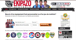 Desktop Screenshot of ekipazofootball.com